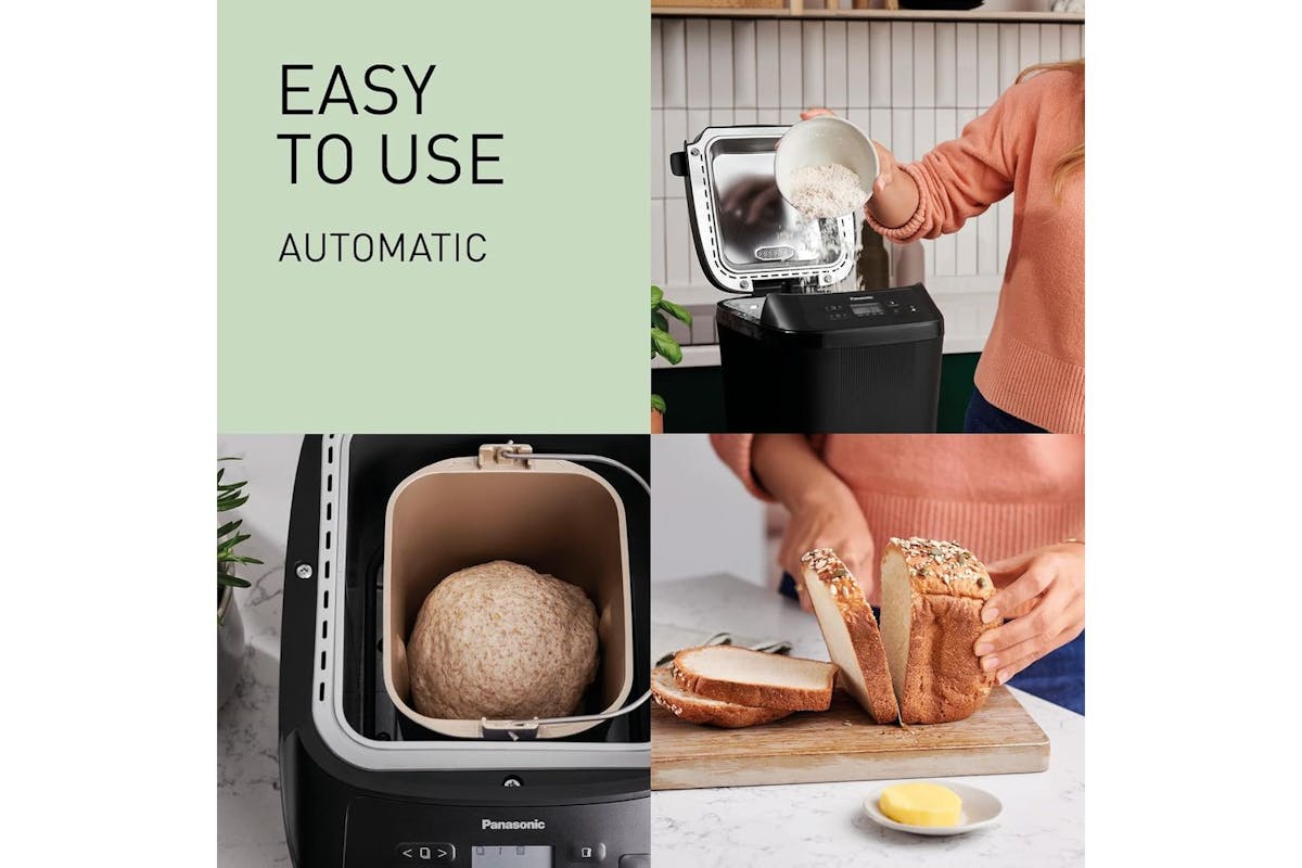 Panasonic Automatic Mini Breadmaker| Black | SD-PN100-7