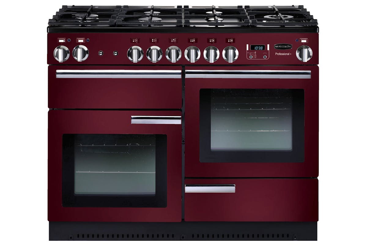 Rangemaster Professional Plus 110cm Dual Fuel Range Cooker | PROP110DFFCY/C | Cranberry