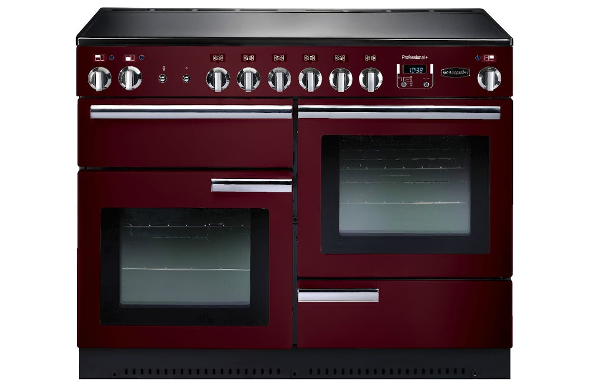 Rangemaster Professional Plus 110cm Ceramic Range Cooker | PROP110ECCY/C | Cranberry