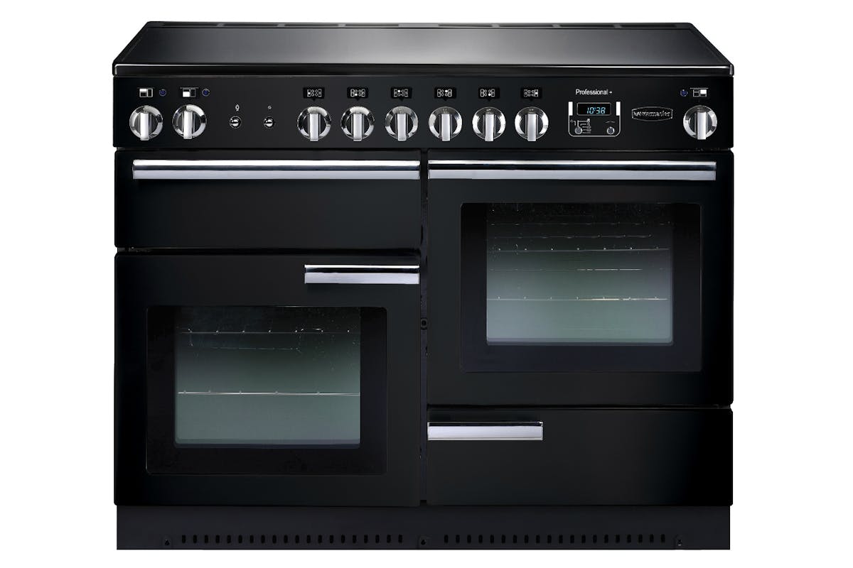 Rangemaster Professional Plus 110cm Ceramic Range Cooker | PROP110ECGB/C | Black