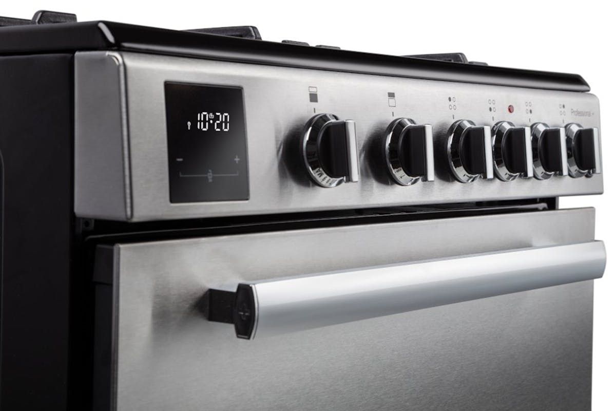 Rangemaster Professional+ 60cm Gas Cooker | PROPL60NGFSS/C | Stainless Steel-3