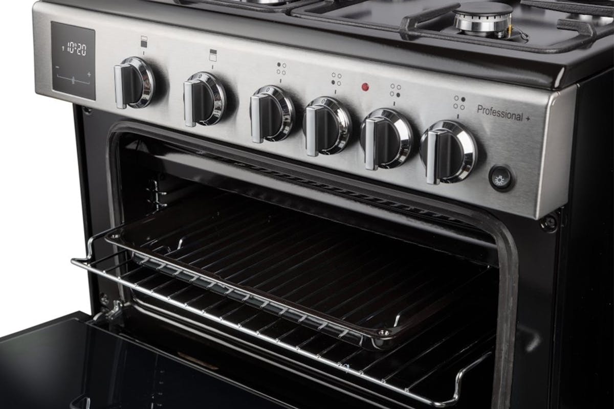Rangemaster Professional+ 60cm Gas Cooker | PROPL60NGFSS/C | Stainless Steel-4