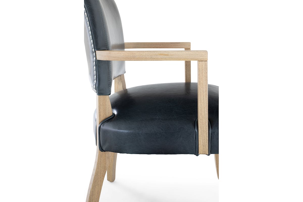 Pryce Carver Dining Chair | Navy-8