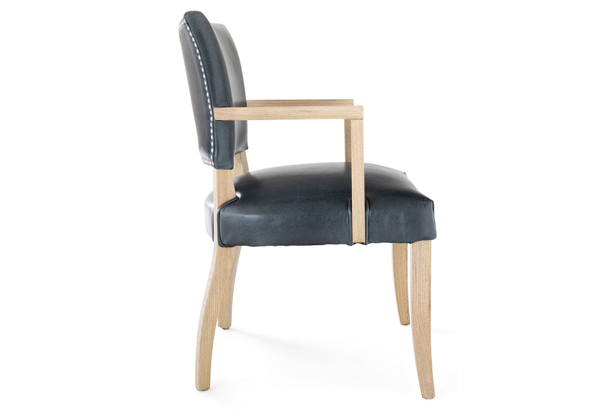 Pryce Carver Dining Chair | Navy-6