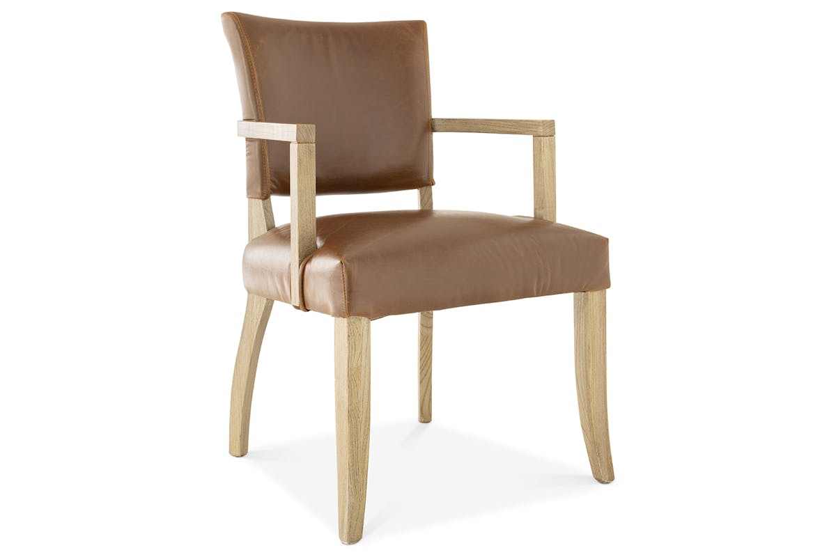 Pryce Carver Dining Chair | Tan-2