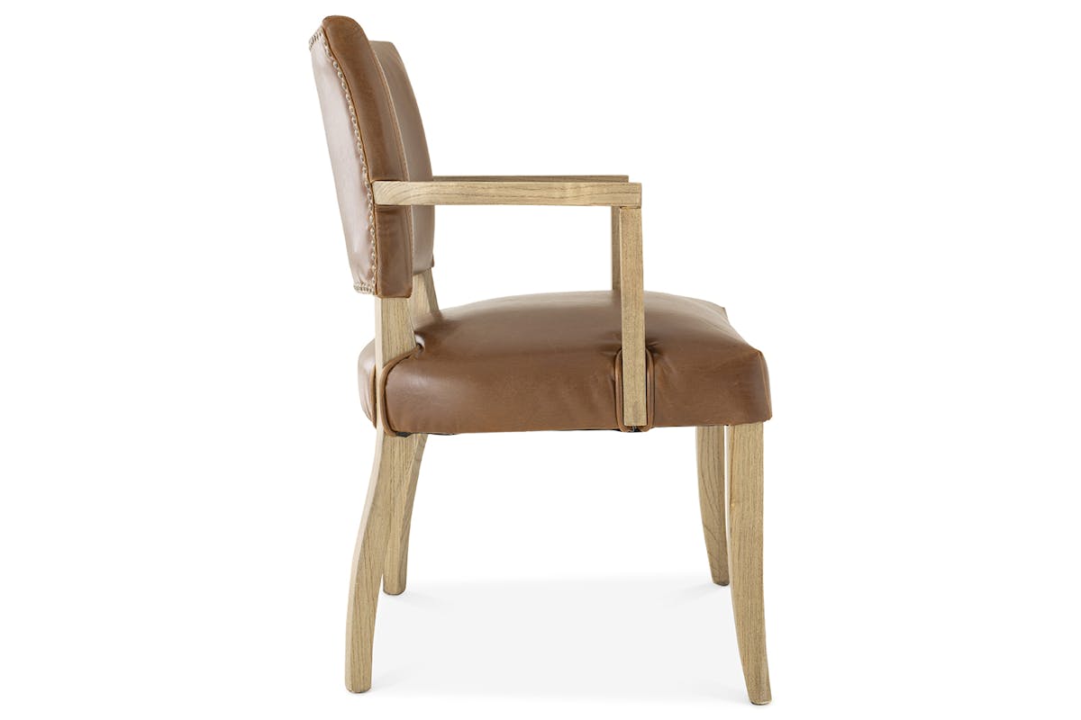 Pryce Carver Dining Chair | Tan-3