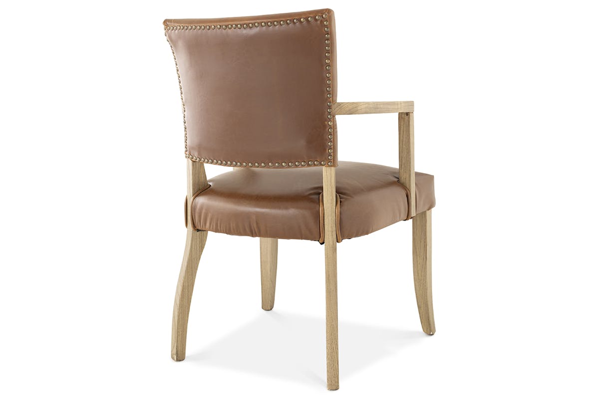 Pryce Carver Dining Chair | Tan-4