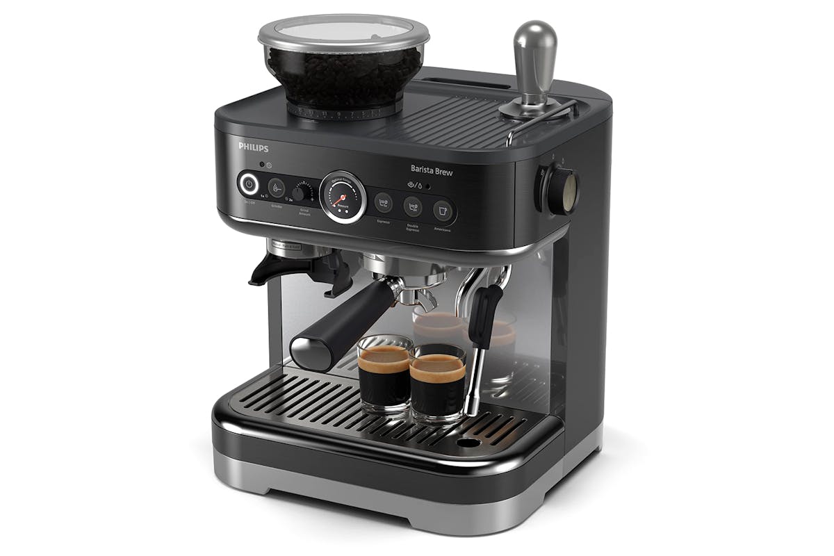 Philips Barista Brew Semi Automatic Espresso Coffee Machine | PSA3218/10 | Black