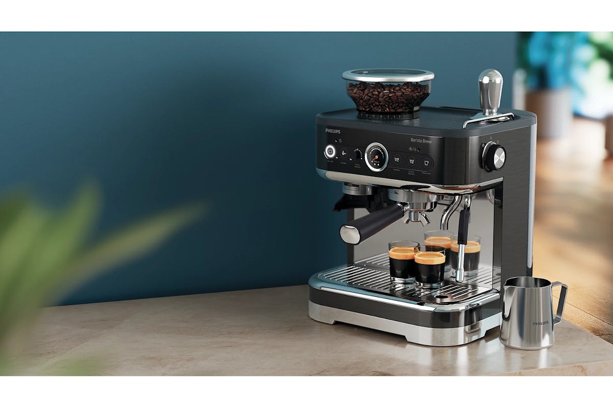 Philips Barista Brew Semi Automatic Espresso Coffee Machine | PSA3218/10 | Black-2