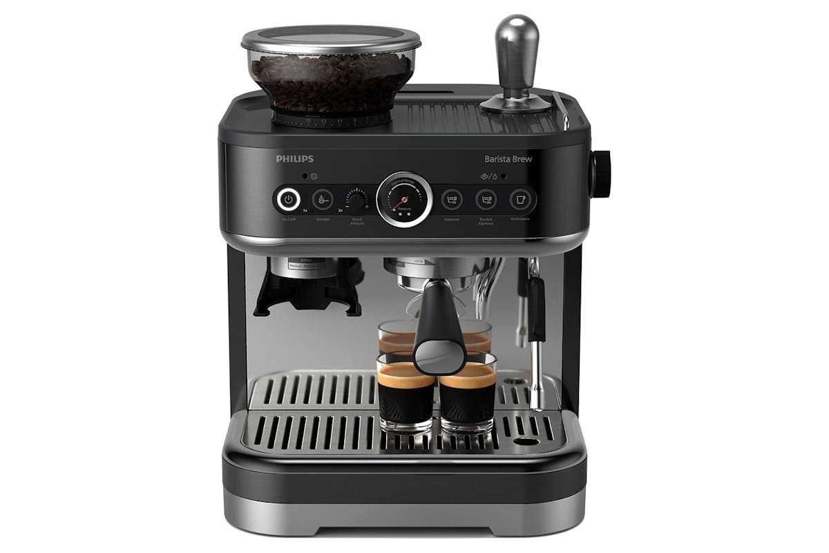 Philips Barista Brew Semi Automatic Espresso Coffee Machine | PSA3218/10 | Black-3