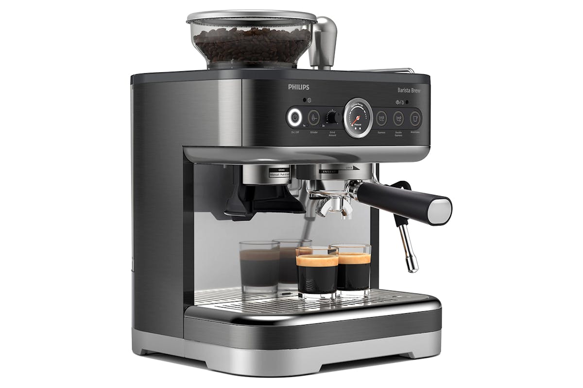 Philips Barista Brew Semi Automatic Espresso Coffee Machine | PSA3218/10 | Black-8