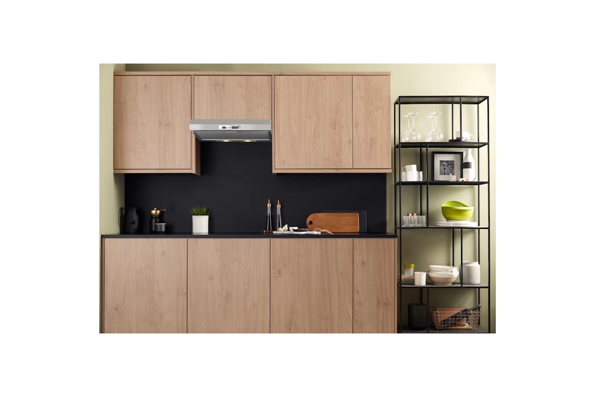 Hotpoint 60cm Integrated Cooker Hood | PSLMO65FLSX-2