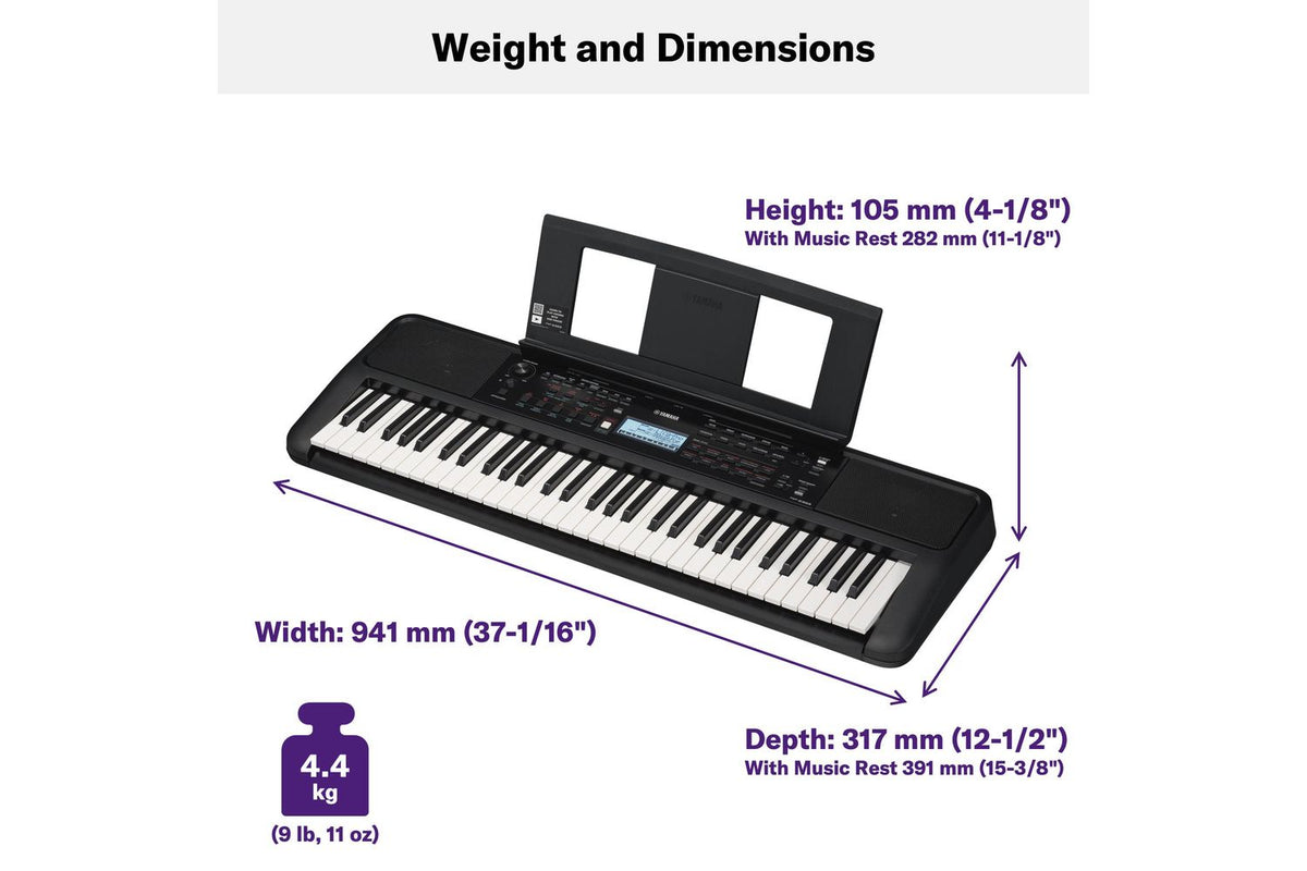 Yamaha Psre383 Portable Keyboard | Music And Sound | Keys-4