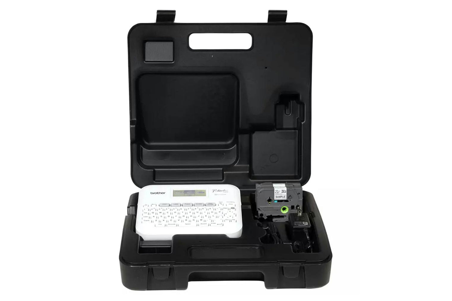 Brother PTD410VP Advanced Connected Label Maker with Carry Case | White