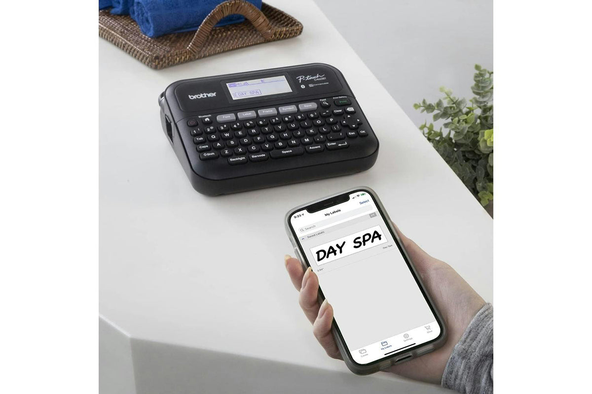 Brother PTD460BTVP Business Expert Connected Label Maker with Carry Case | Black-2