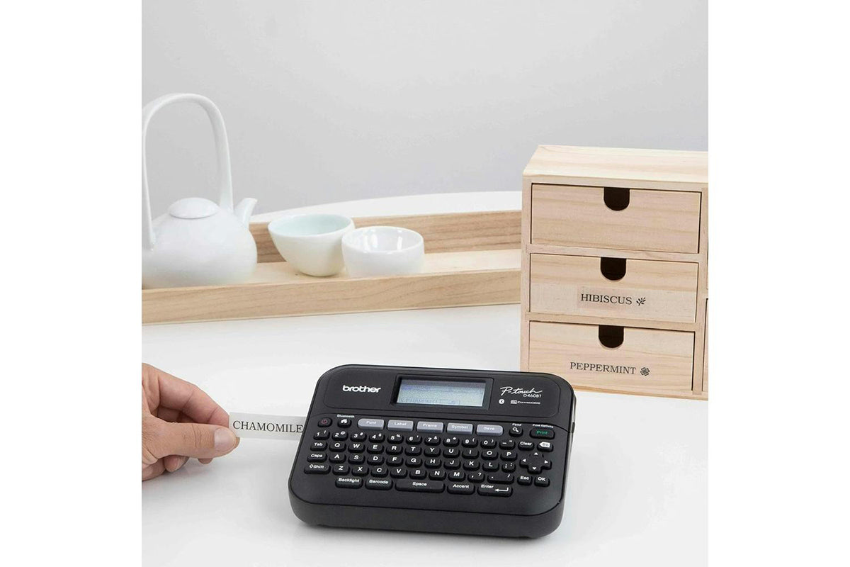 Brother PTD460BTVP Business Expert Connected Label Maker with Carry Case | Black-5