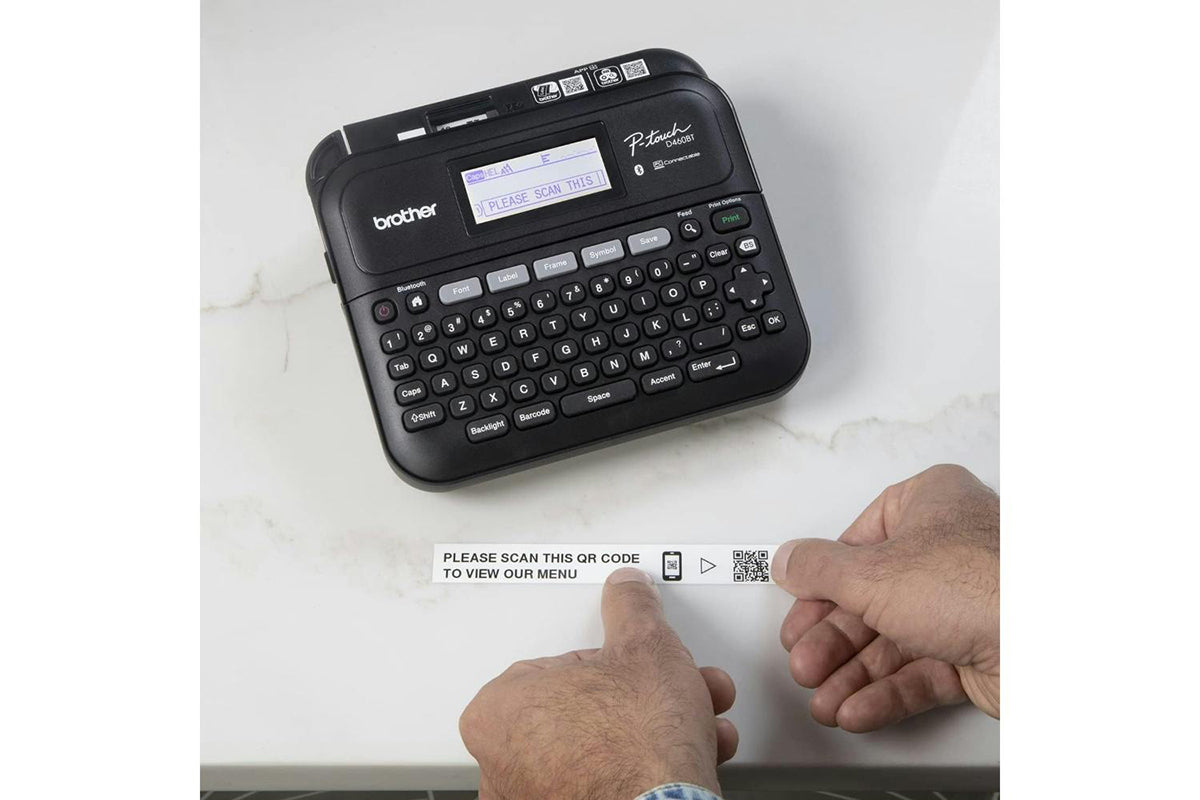 Brother PTD460BTVP Business Expert Connected Label Maker with Carry Case | Black-7