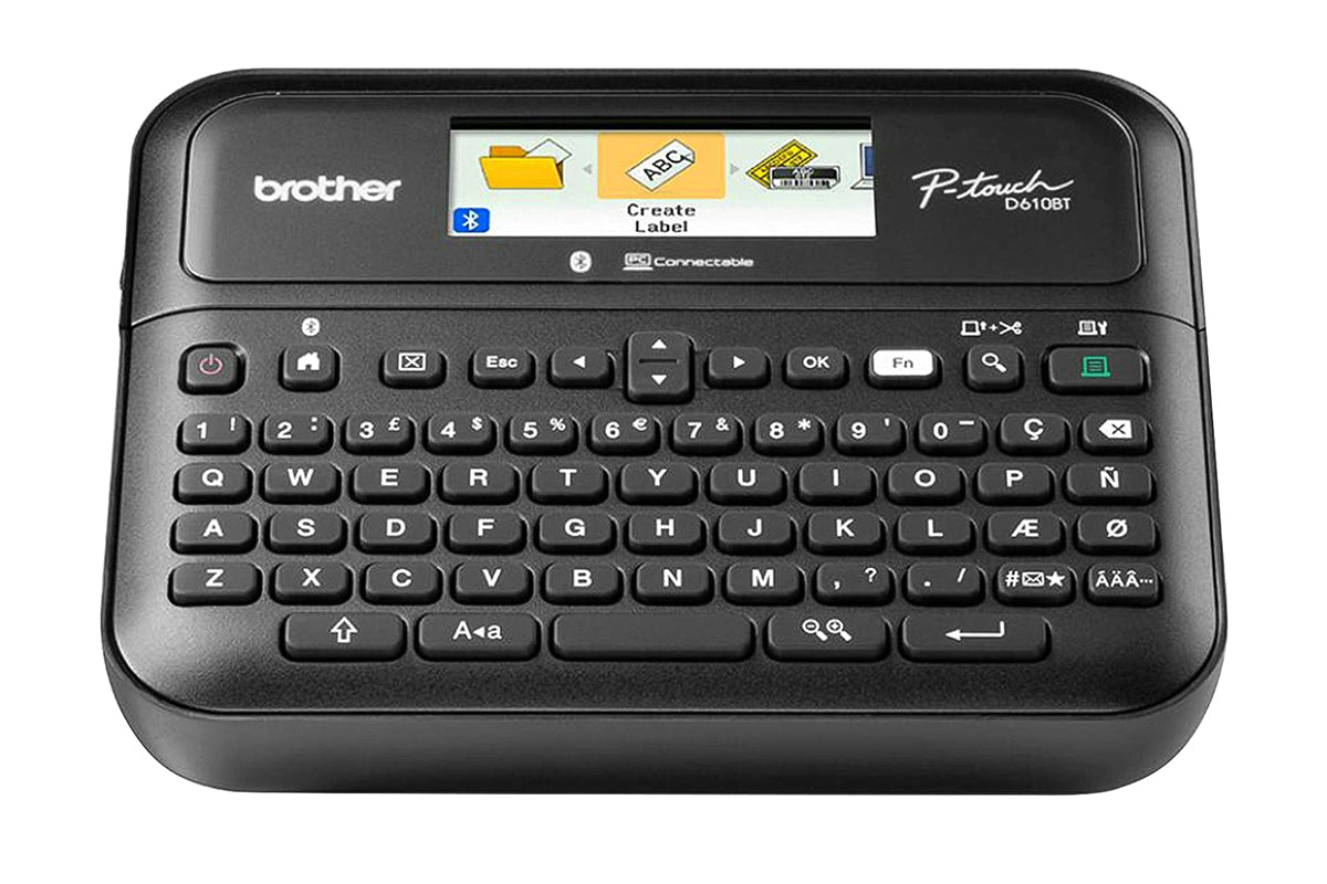 Brother PTD610BTVP Professional Desktop Label Printer