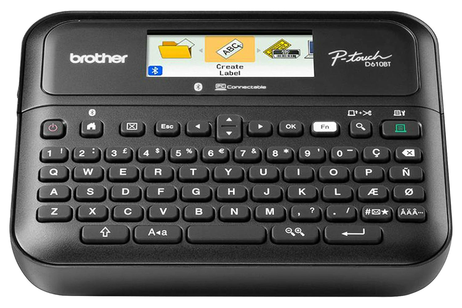 Brother PTD610BTVP Professional Desktop Label Printer