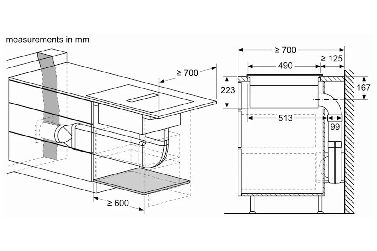 Bosch Series 4 80cm Induction Hob | PVS811B16E-10