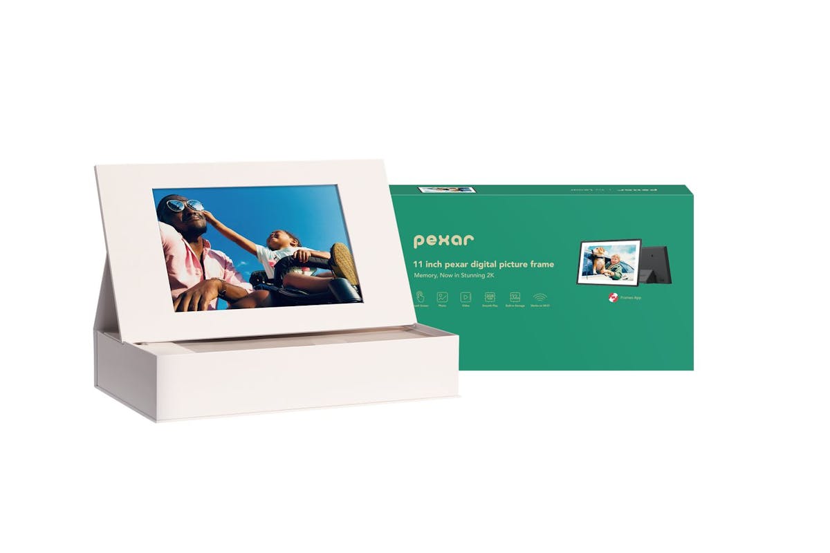 Pexar 11'' Digital Photo Frame | 2k Anti-Glare Touch Screen-3