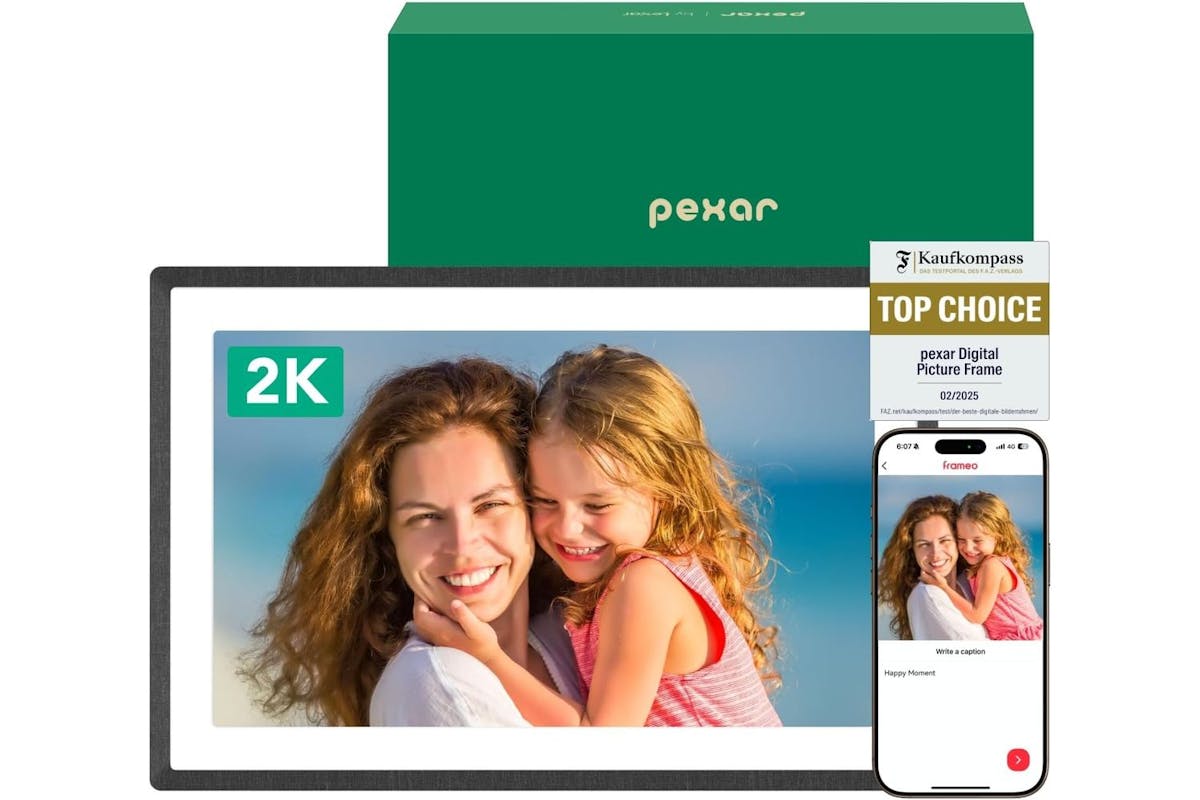 Pexar 11'' Digital Photo Frame | 2k Anti-Glare Touch Screen-7