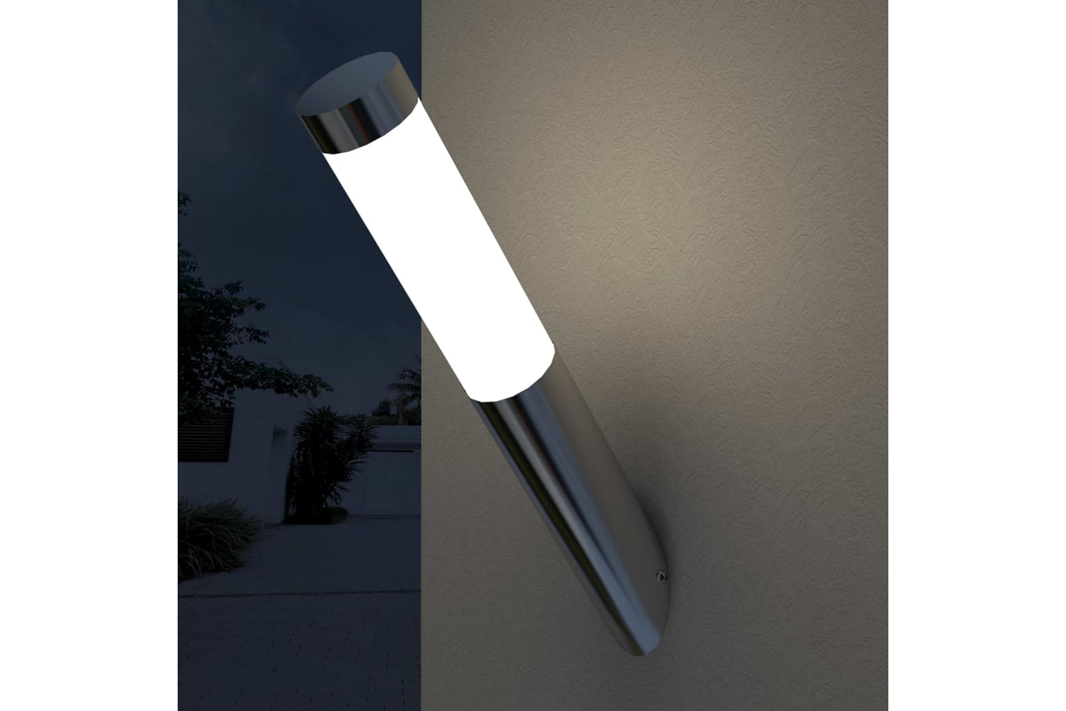 Vidaxl 40372 Wall Lamp Waterproof Stainless Steel 60 W-10
