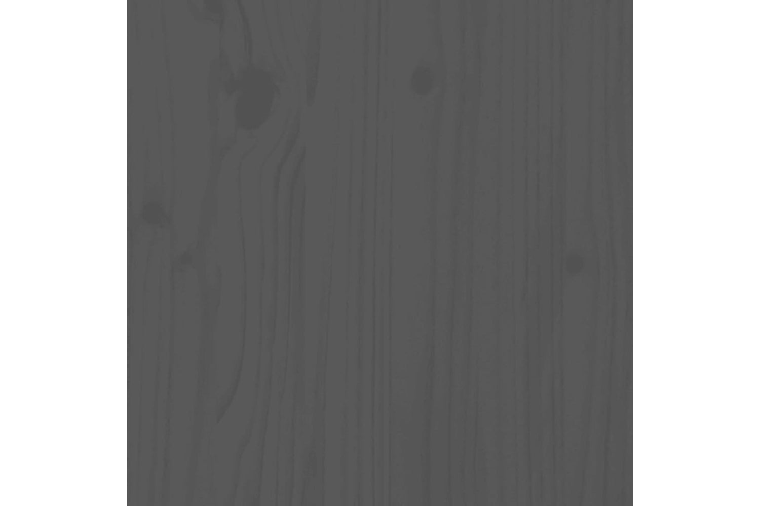 vidaXL 825000 Storage Box Grey 91x40.5x42cm Solid Wood Pine-9