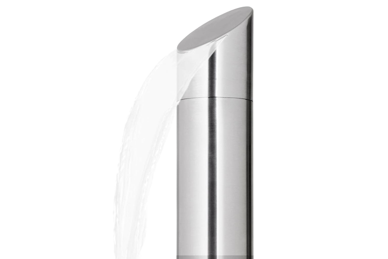 vidaXL 3070780 Garden Shower With Brown Base 225cm Stainless Steel-10