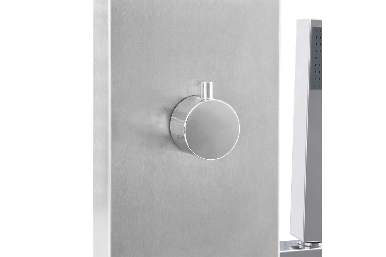 Vidaxl 3051287 Outdoor Shower With Tray Wpc Stainless Steel-10