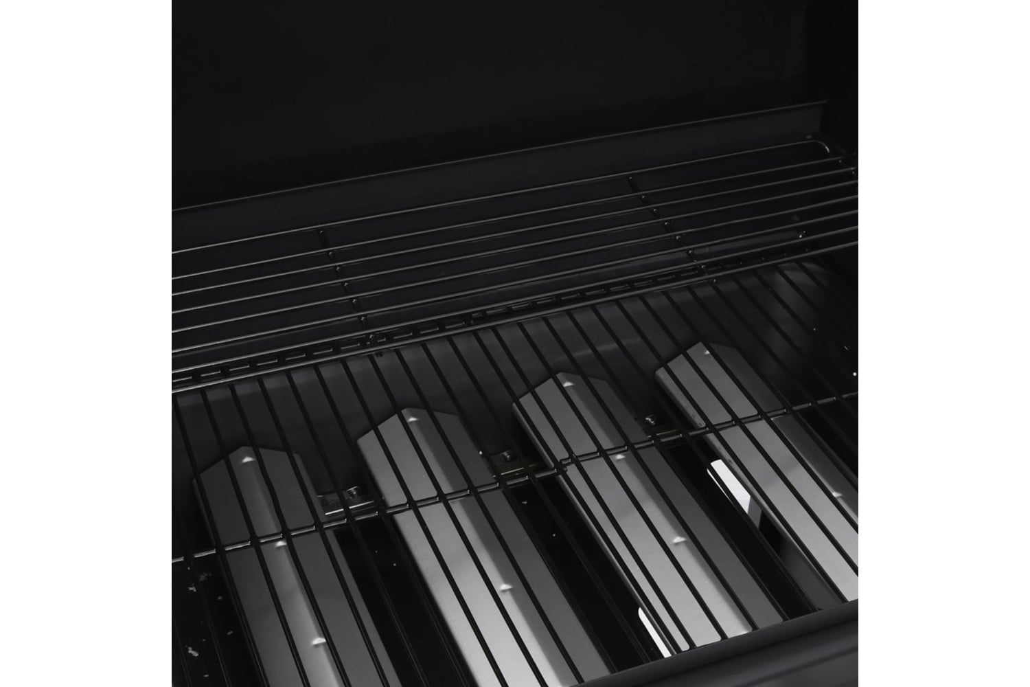 Vidaxl 310105 Gas Barbecue Grill 4+1 Cooking Zone Black Steel-10