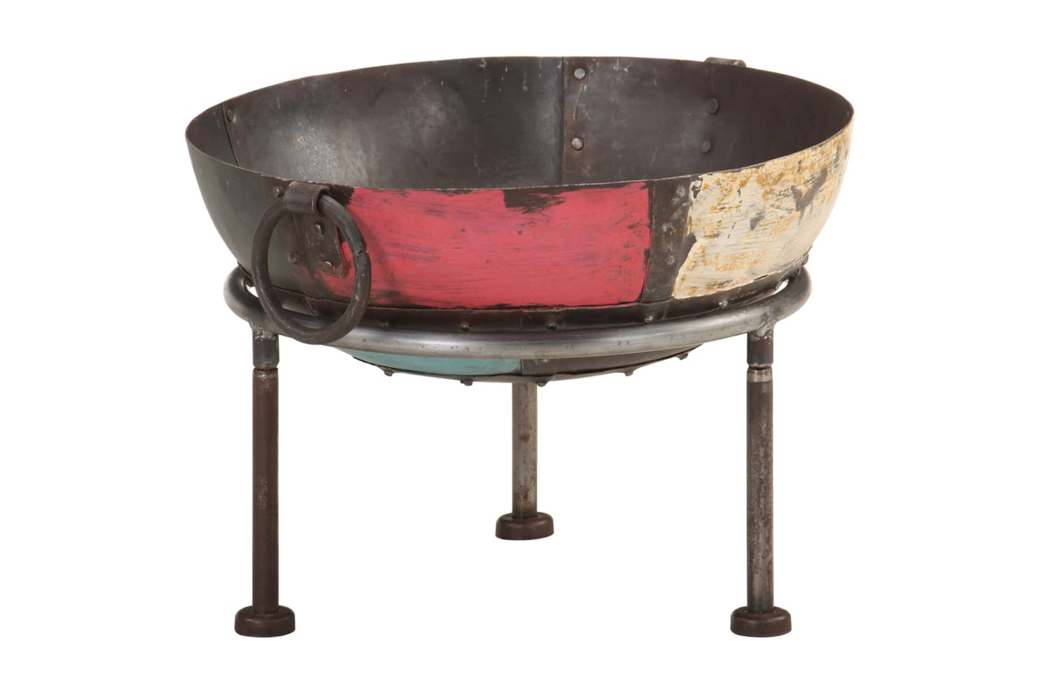 vidaXL 321945 Colourful Rustic Fire Pit ÃƒÂƒÃ‚Â˜ 40cm Iron-10