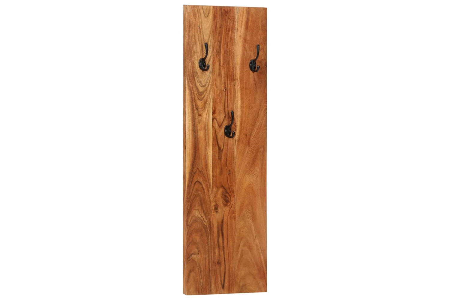 vidaXL 337068 Wall-mounted Coat Racks 2 Pcs 36x3x110cm Solid Acacia Wood-10