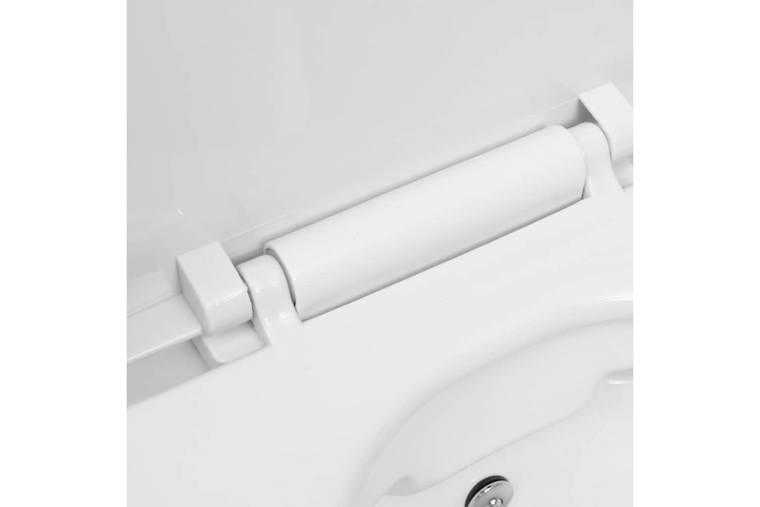 Vidaxl Wall Hung Rimless Toilet With Concealed Cistern Ceramic White-10