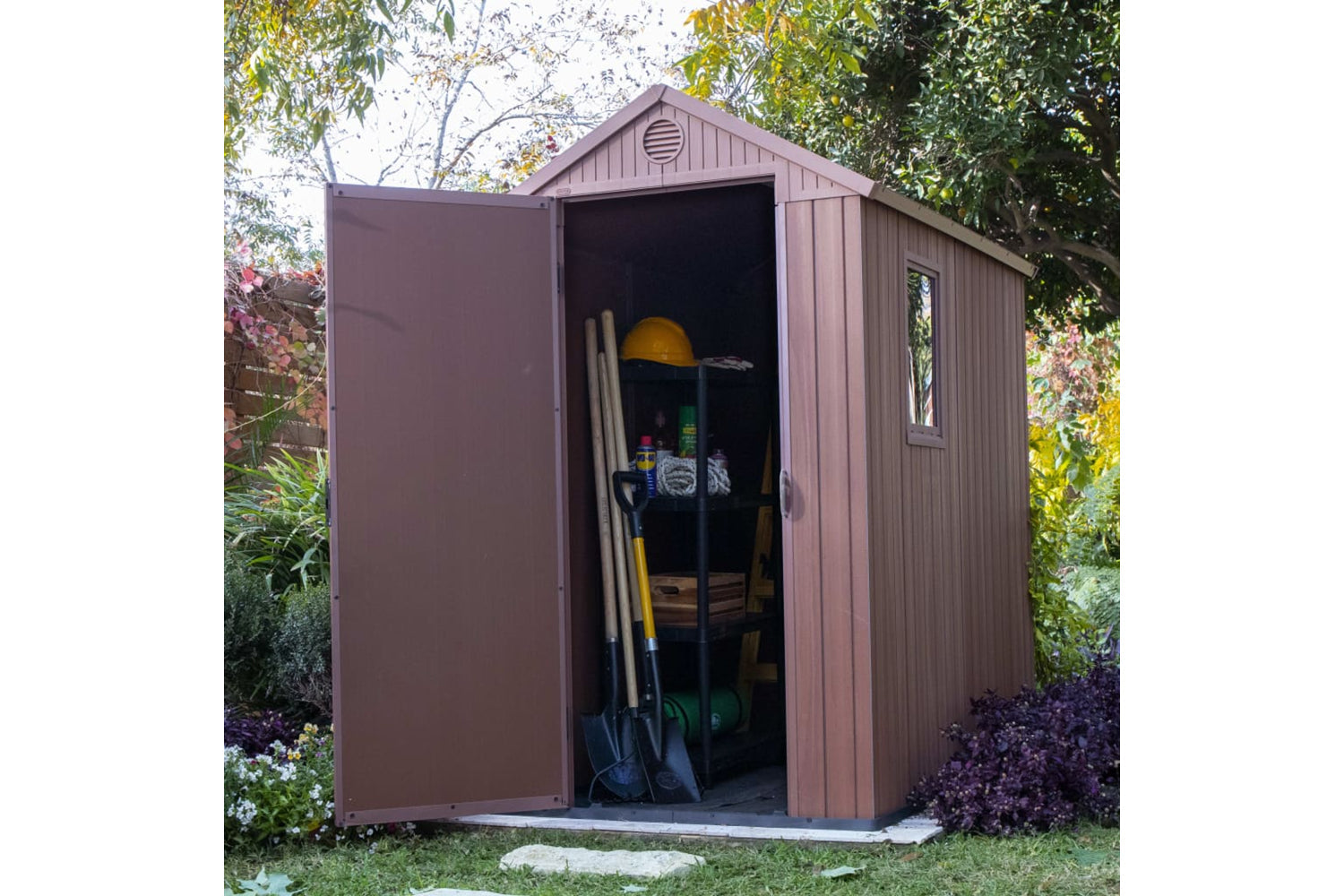 Keter 432438 Garden Shed Darwin 46 Woodlook-9