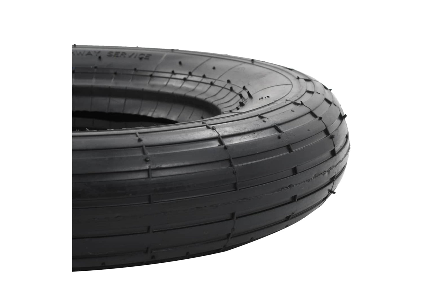 Vidaxl 145272 4 Piece Wheelbarrow Tire And Inner Tube Set 3.50-8 4pr Rubber-10