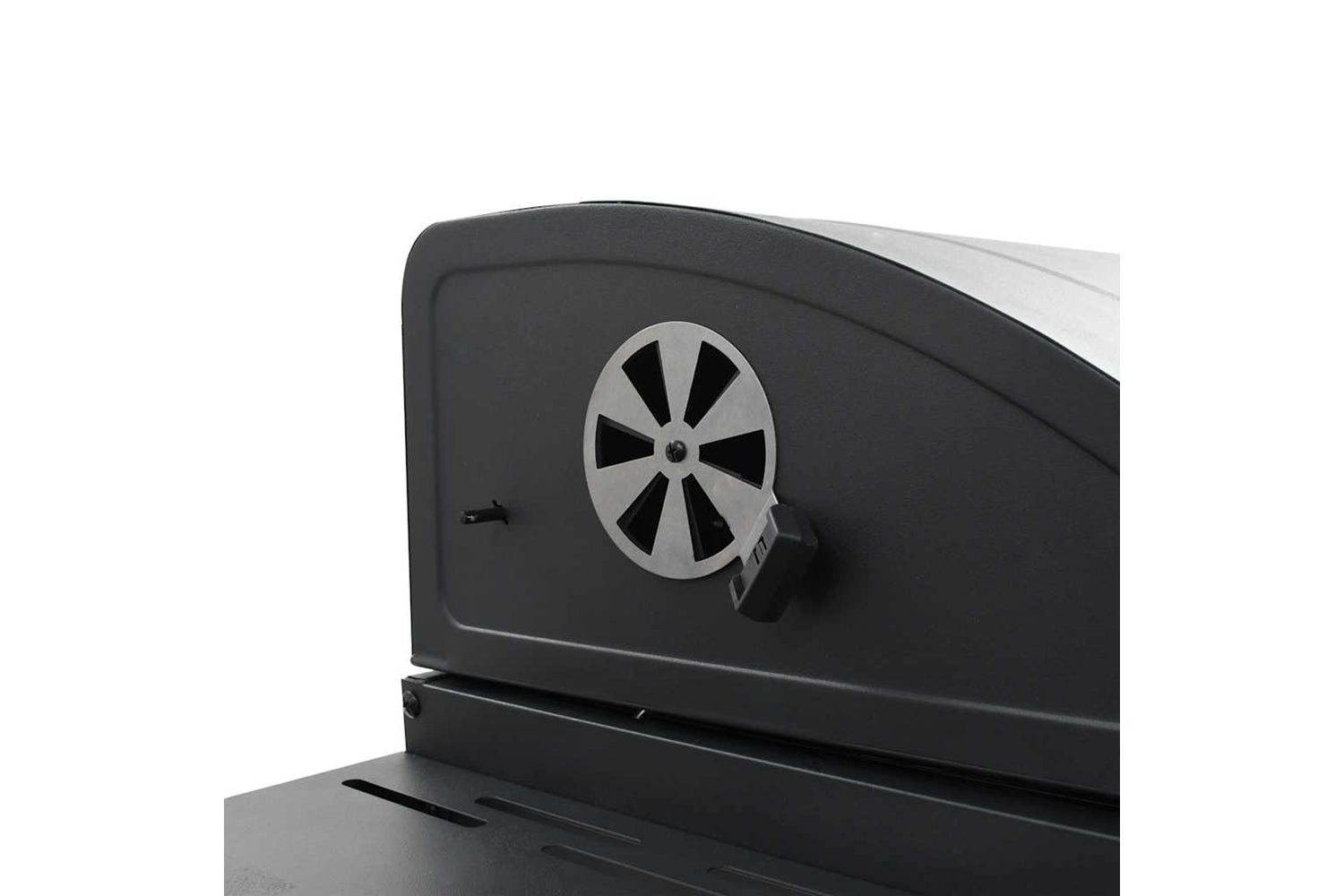 Vidaxl Charcoal-fueled Bbq Grill With Bottom Shelf Black-10
