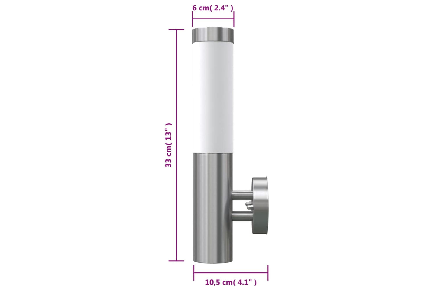 Vidaxl 40370 Rvs Walllamp For Indoor & Outdoors Waterproof-10