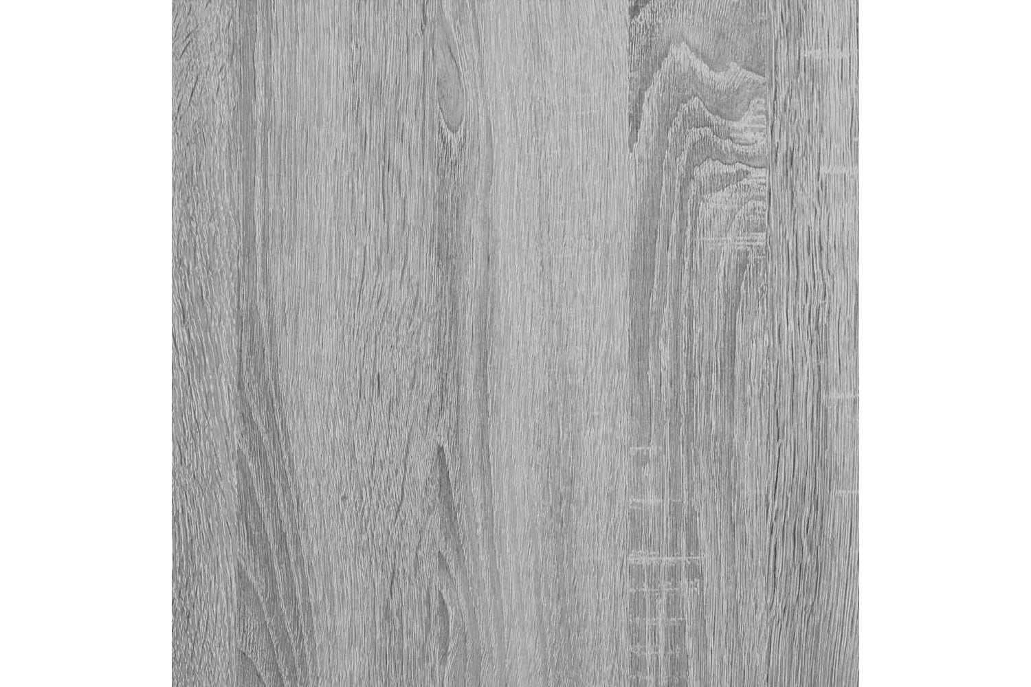 vidaXL Shoe Cabinet Grey Sonoma 60x35x92cm Engineered Wood-8