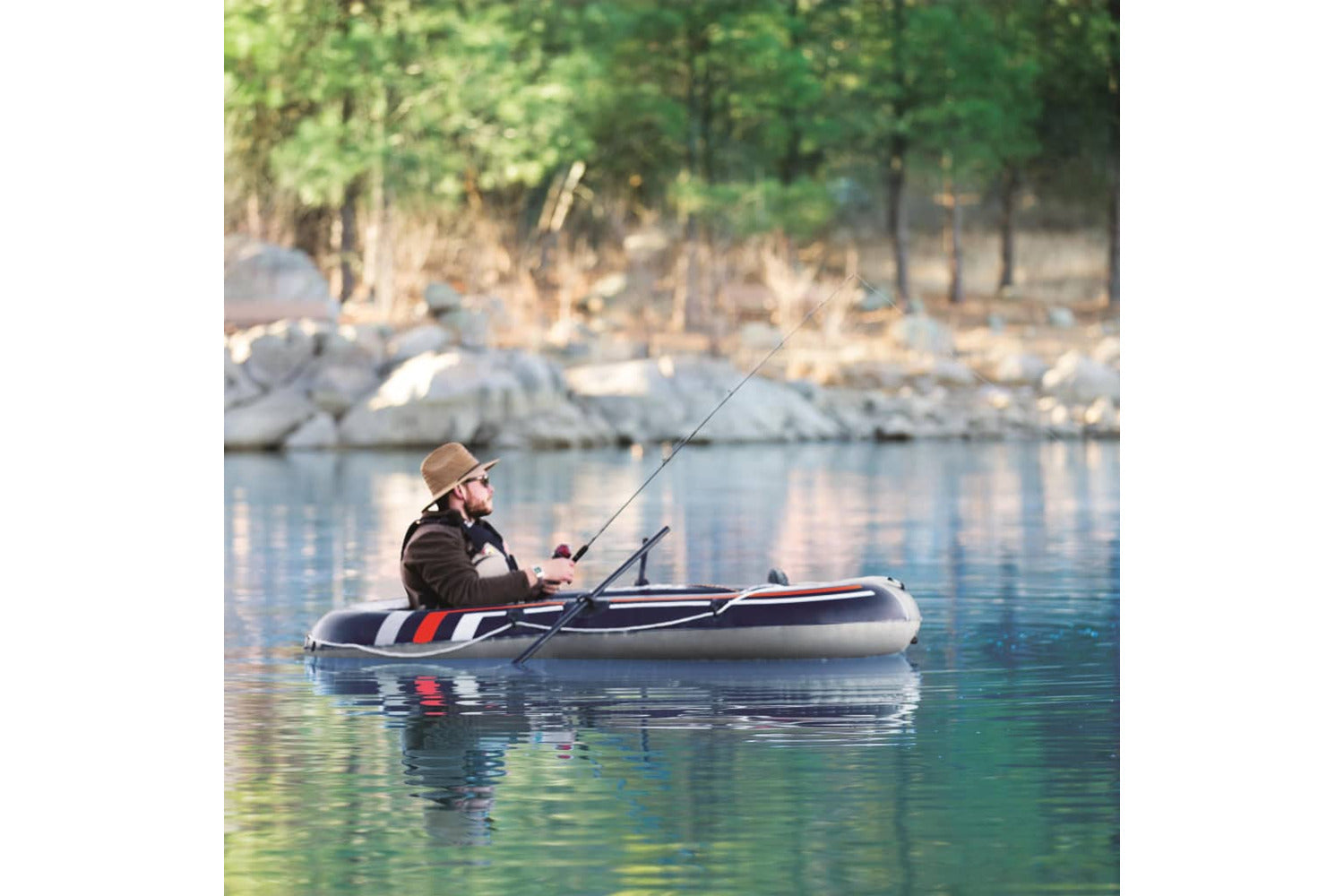 Bestway 91666 Hydro-force Inflatable Boat Treck X1 228x121 C-8