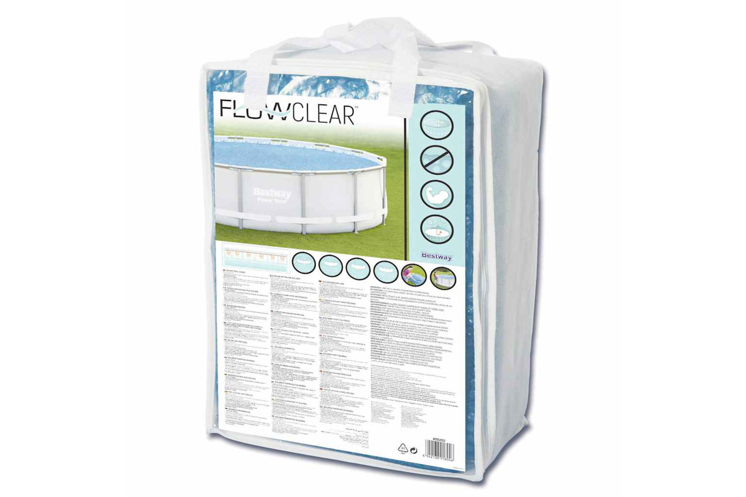 Bestway 92089 Solar Pool Cover Flowclear 427 Cm-9