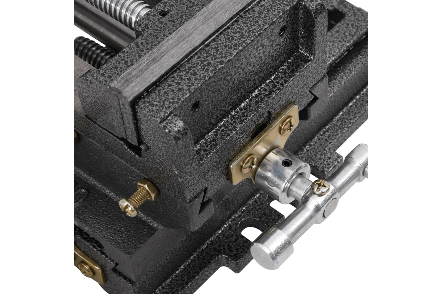 vidaXL Manually Operated Cross Slide Drill Press Vice 78mm-10