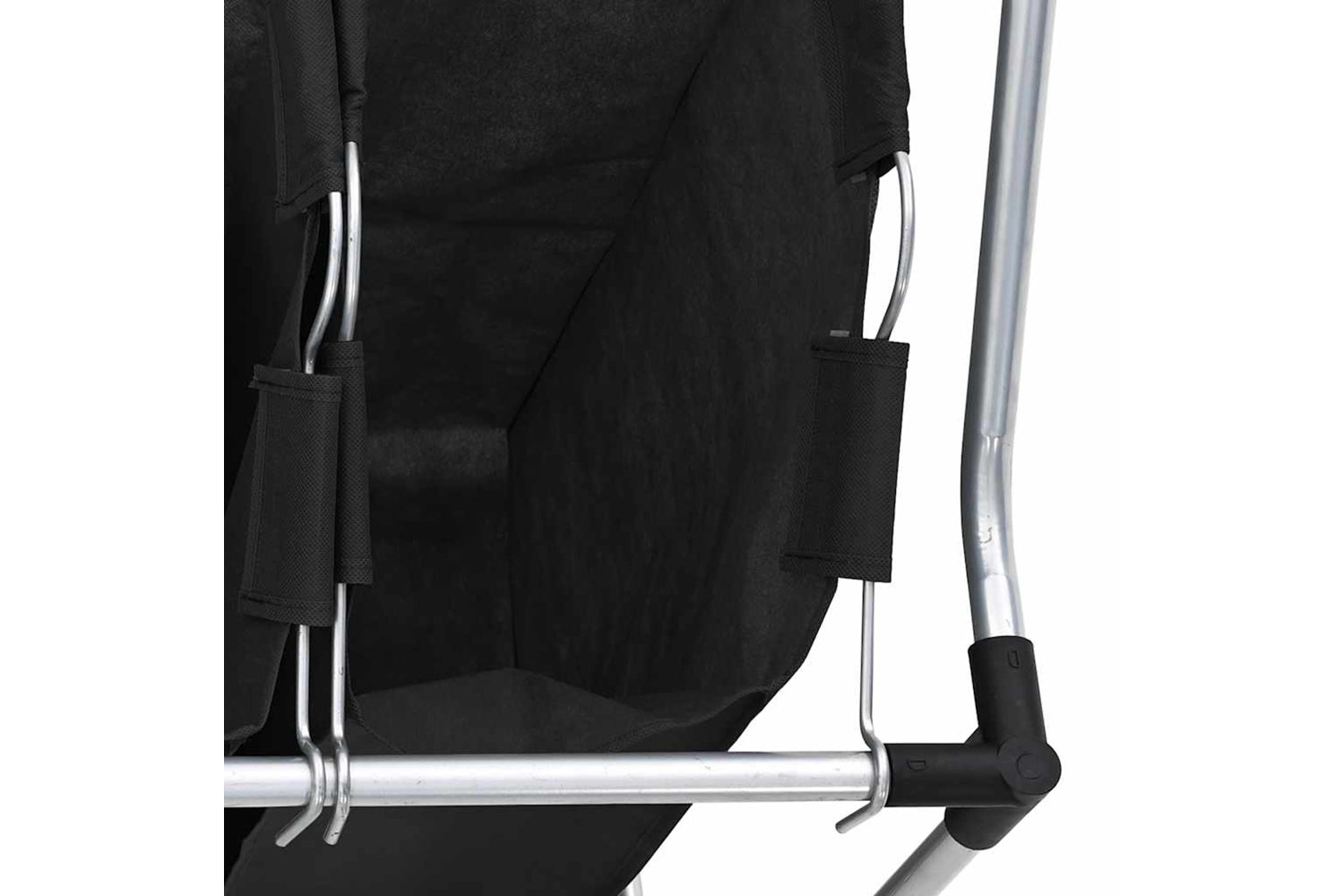 Vidaxl 240367 Laundry Sorter With 4 Bags Black Grey-9