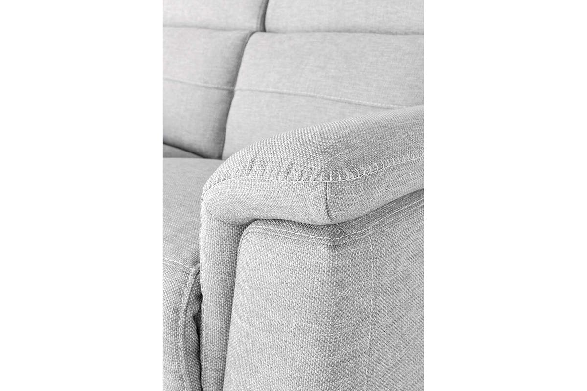Penny 2 Seater Sofa | Power Recliner | Fabric | Grey-7