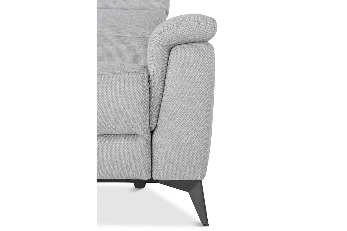 Penny 3 Seater Sofa | Power Recliner | Fabric | Grey-10