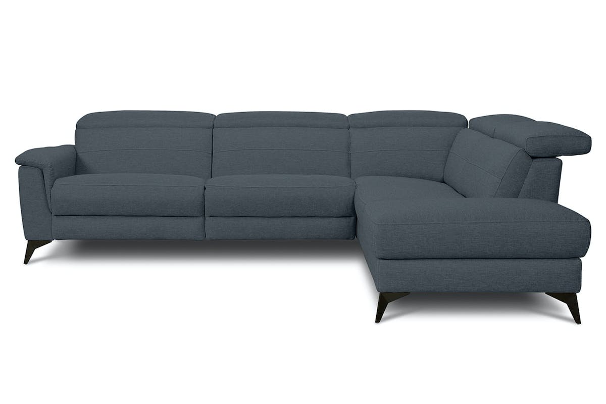 Penny Chaise Sofa | Power Recliner | Fabric | Grey-12