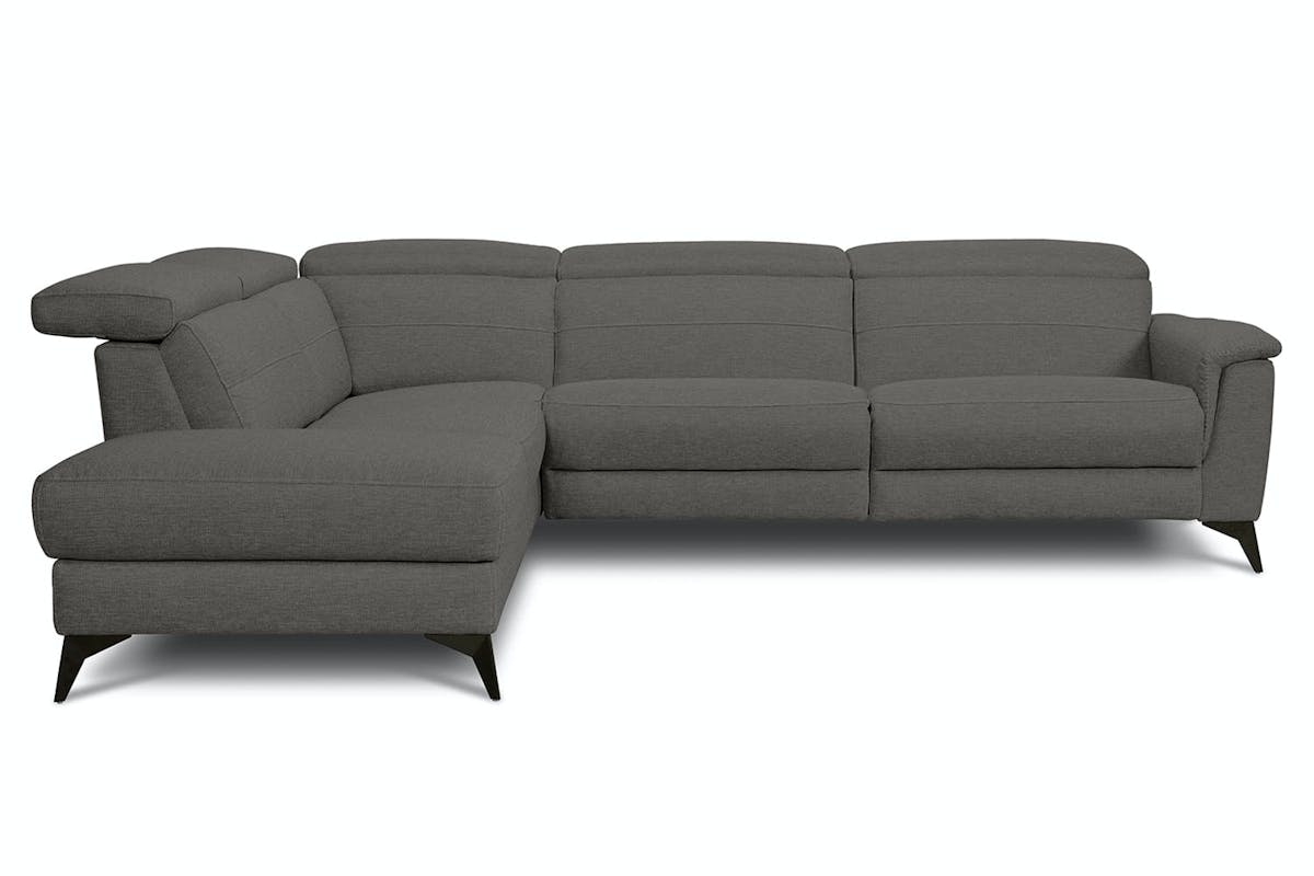 Penny Chaise Sofa | Power Recliner | Fabric | Grey-15