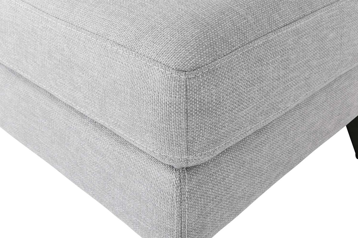 Penny Storage Footstool | Fabric | Grey-6