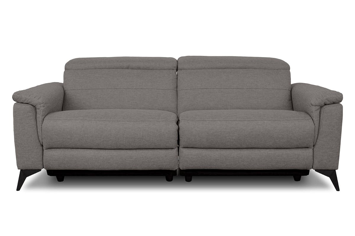 Penny 3 Seater Sofa | Power Recliner | Fabric | Grey-11