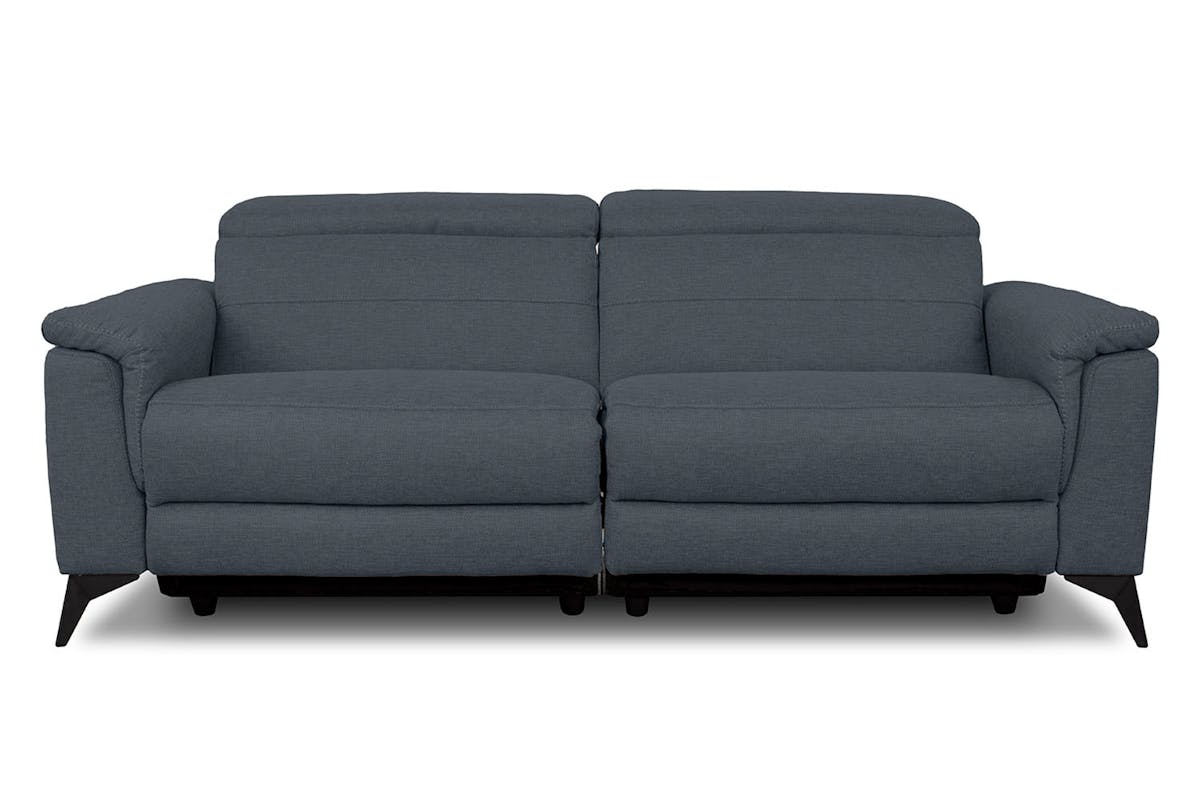 Penny 3 Seater Sofa | Power Recliner | Fabric | Grey-12
